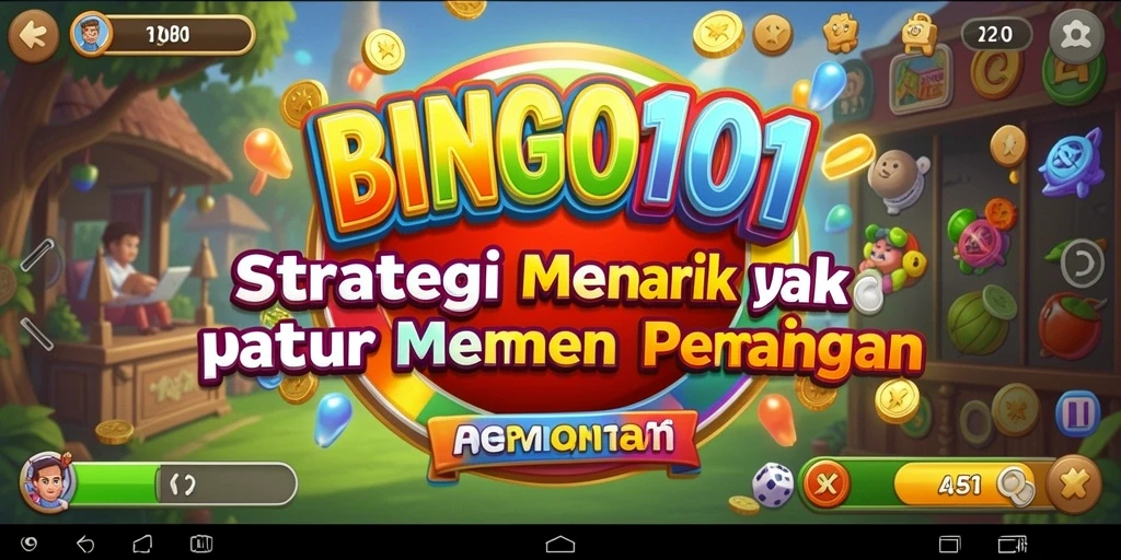 Tampilan gameplay <strong>BINGO101</strong> yang penuh strategi dan tantangan.
