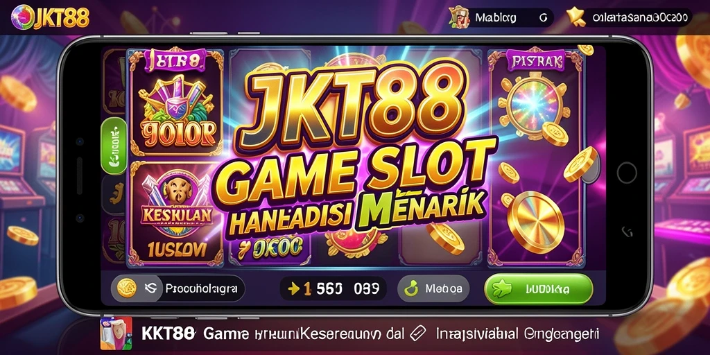 Screenshot gameplay JKT88 yang menunjukkan keseruan bermain Slot.