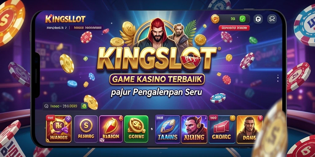 Tampilan gameplay KINGSLOT yang menawan dan mengesankan.
