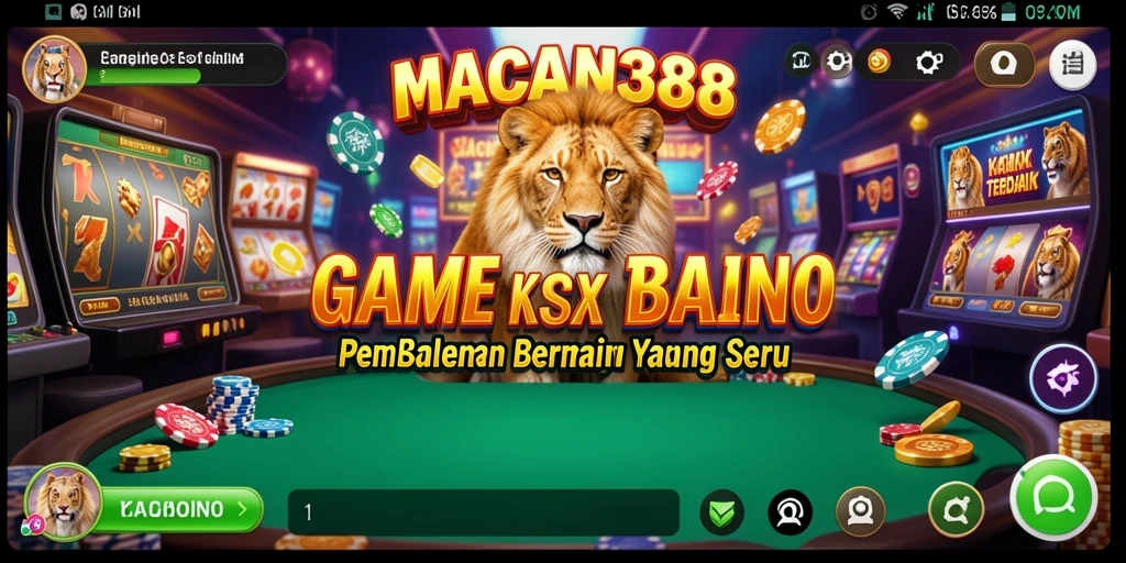 Tampilan menarik dari gameplay <strong>MACAN388</strong> yang penuh aksi di kasino.