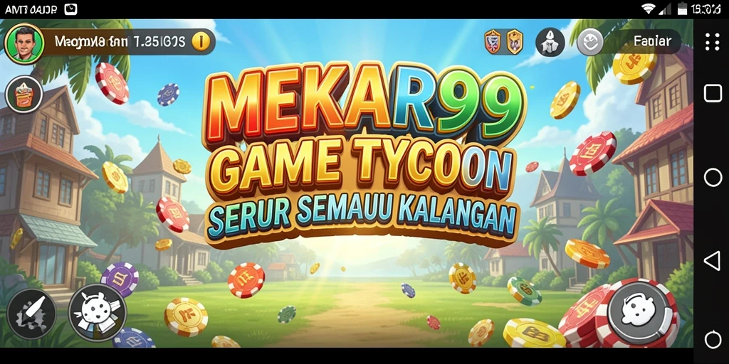 Tampilan menarik dari gameplay MEKAR99 yang penuh strategi Tycoon.