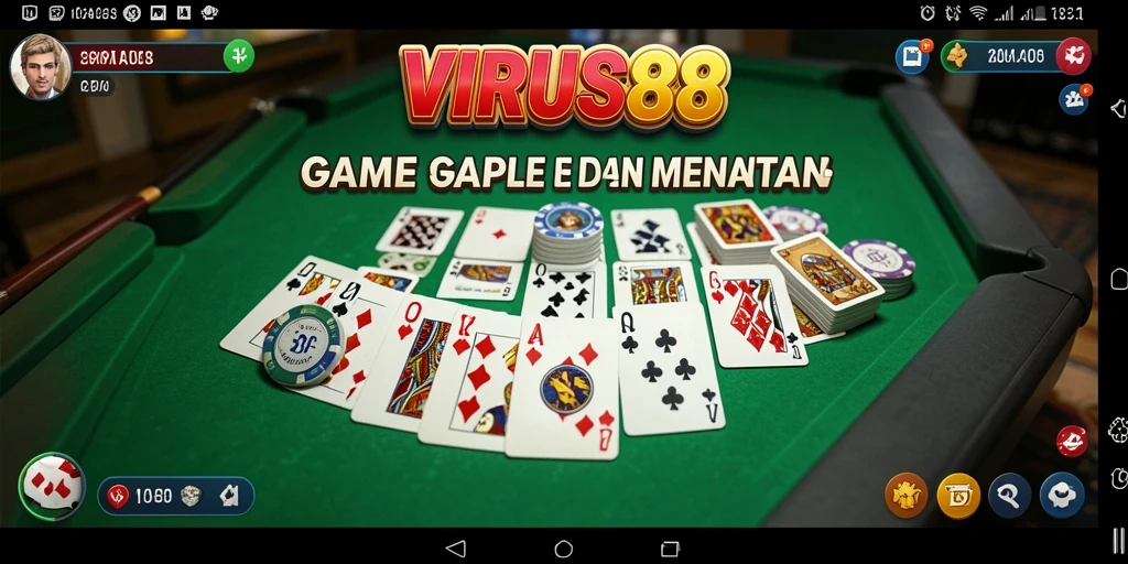 Tampilan menarik dari gameplay <strong>VIRUS88</strong> yang mengasyikkan.